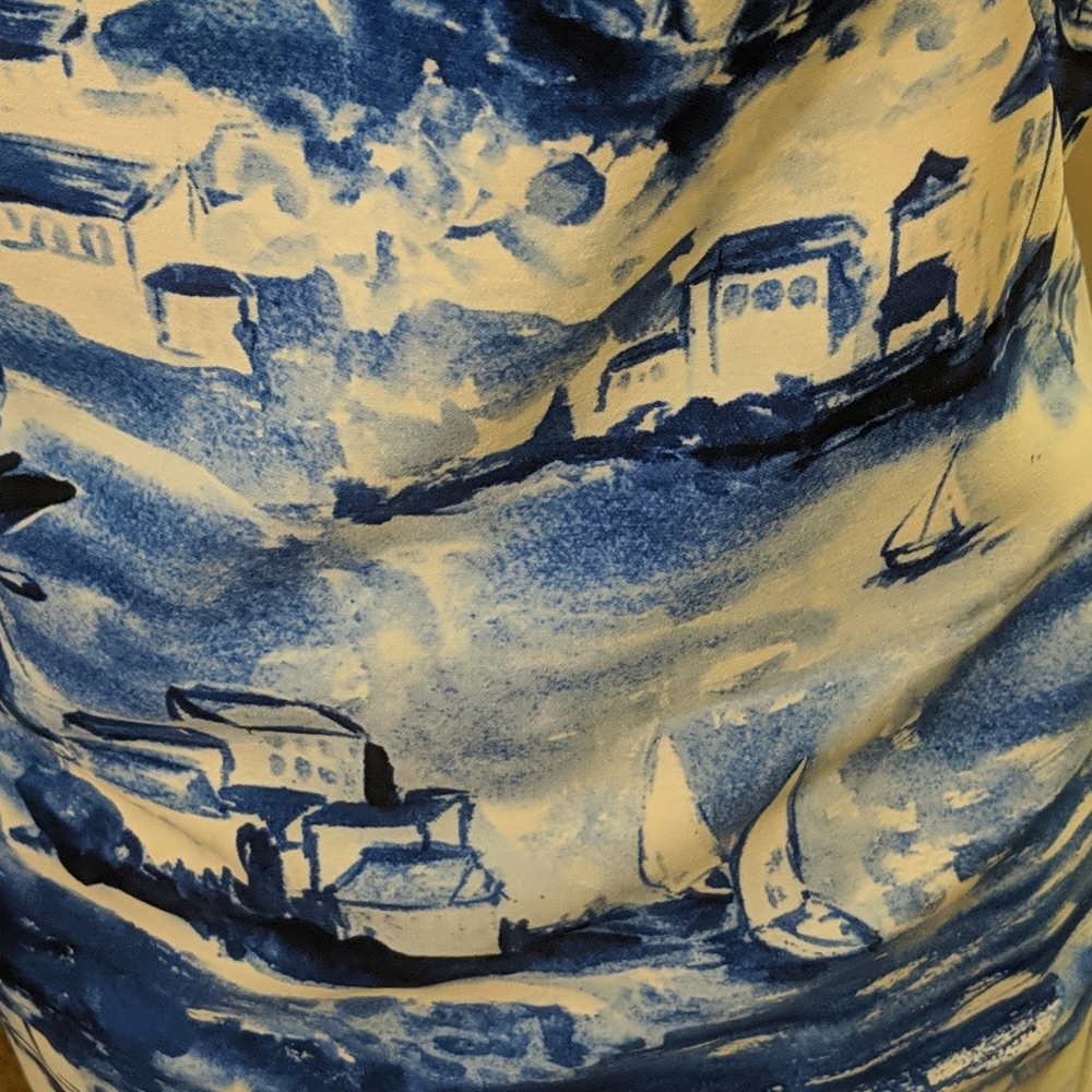 NWT RL print dress - Picture 3 of 6